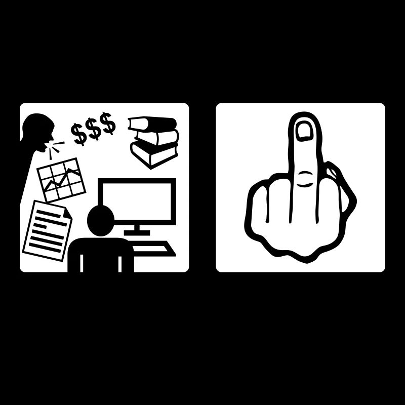 Problem solved - Mittelfinger - Fuck you