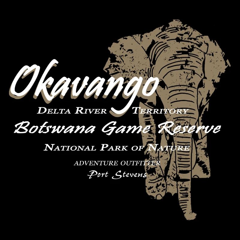 Okavango Elefant