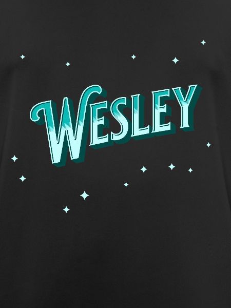 Wesley name personalized