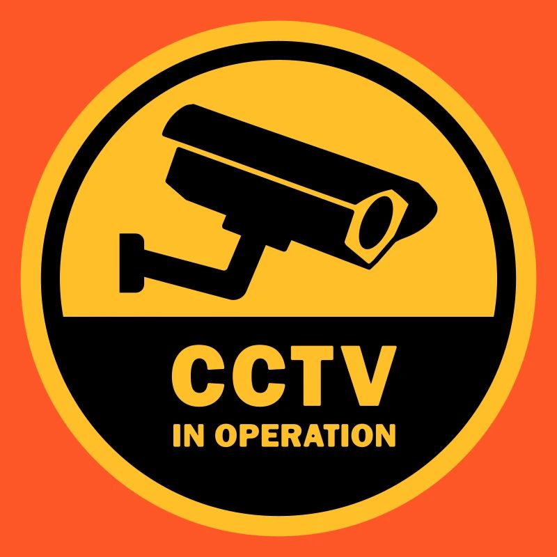 SECURITY CAMERAS IN USE - CCTV in operation