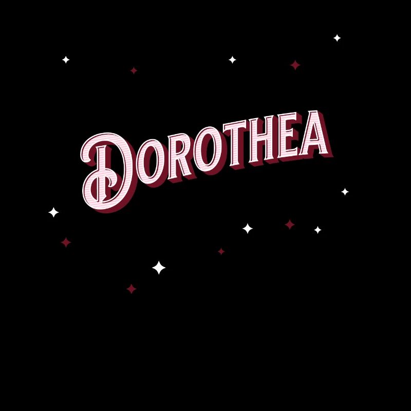 Dorothea's name personalized