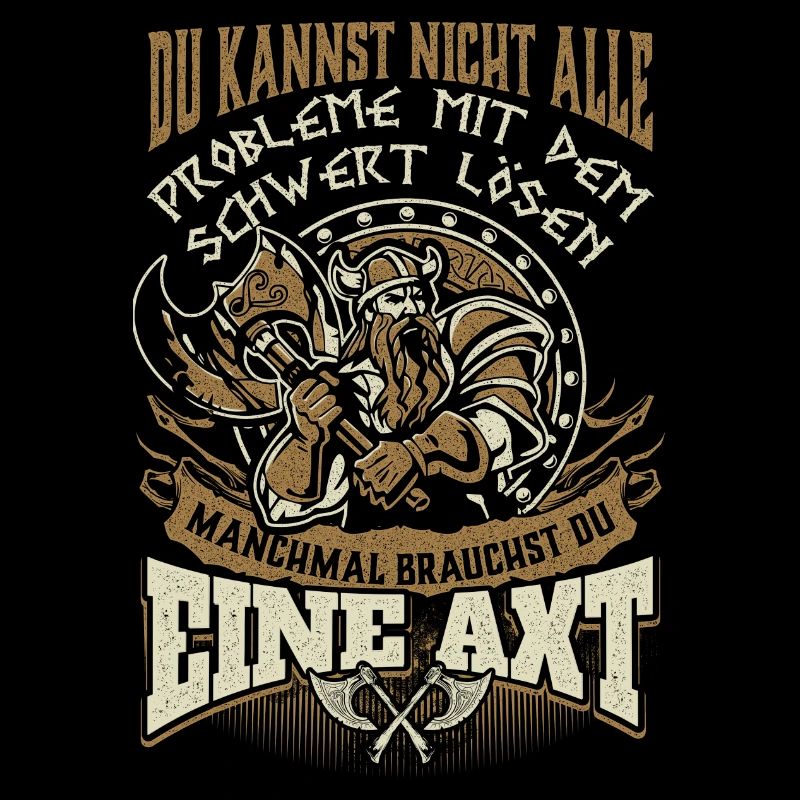 Wikinger Walhalla Odin Vikings Valhalla Axt