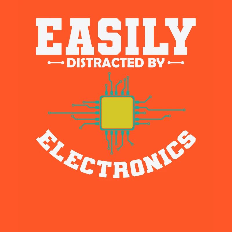 Easily Distracted By Electronics Profession