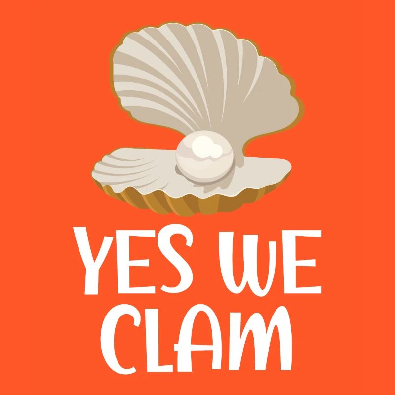 Yes We Clam Shell Collection Shells Beach Combs