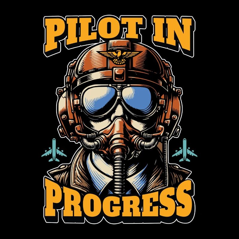 Flight Instructor Pilot In Progress Flight Trainer