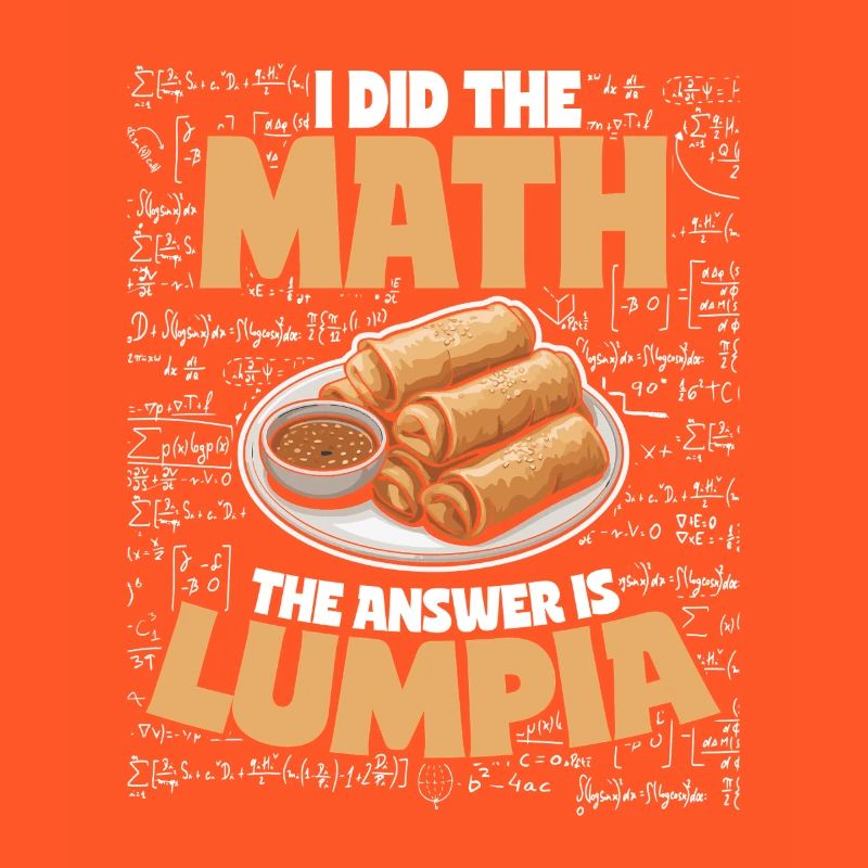 Spring Rolls Lumpian Students Math