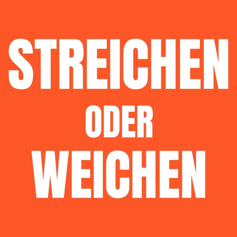 Steichen oder weichen!
