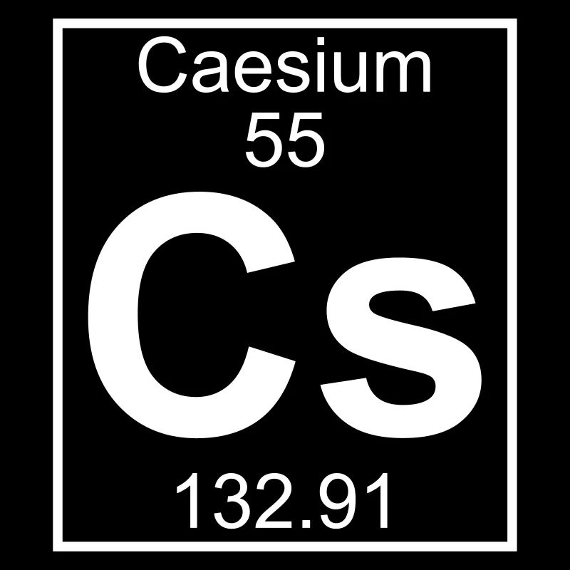 Caesium (Cs) (element 55)