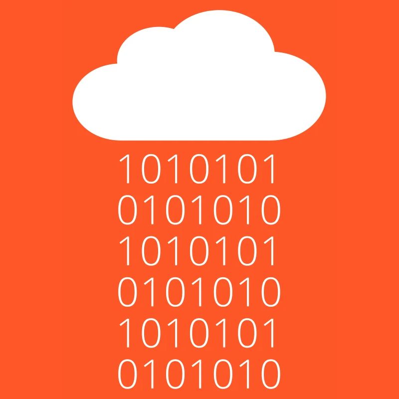 Cloud Data Rain Binary
