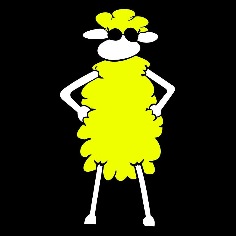 Sheep cool!