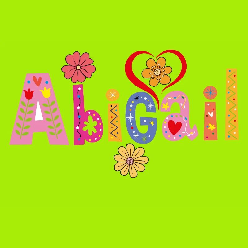 Personalized Abigail Name