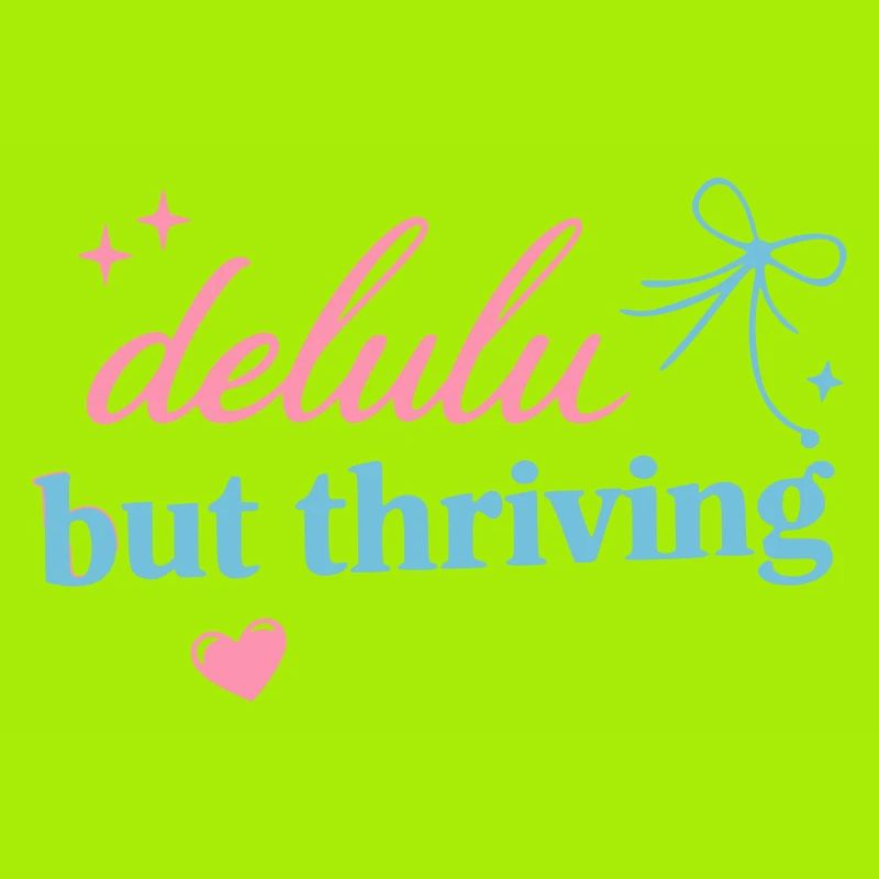 Delhu Thriving Script Logo