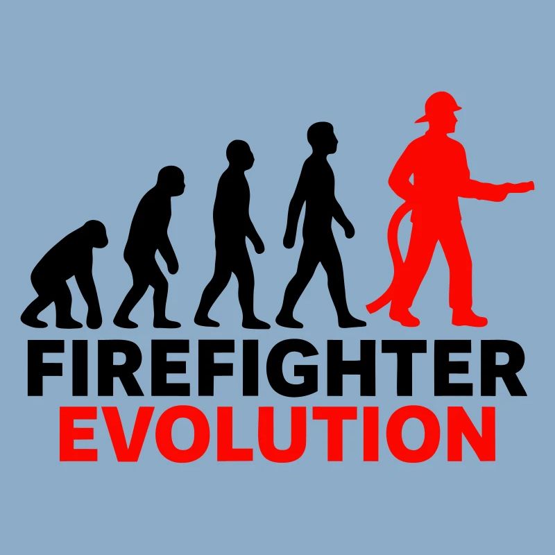 Firefighter Evolution Hero Gift Cool