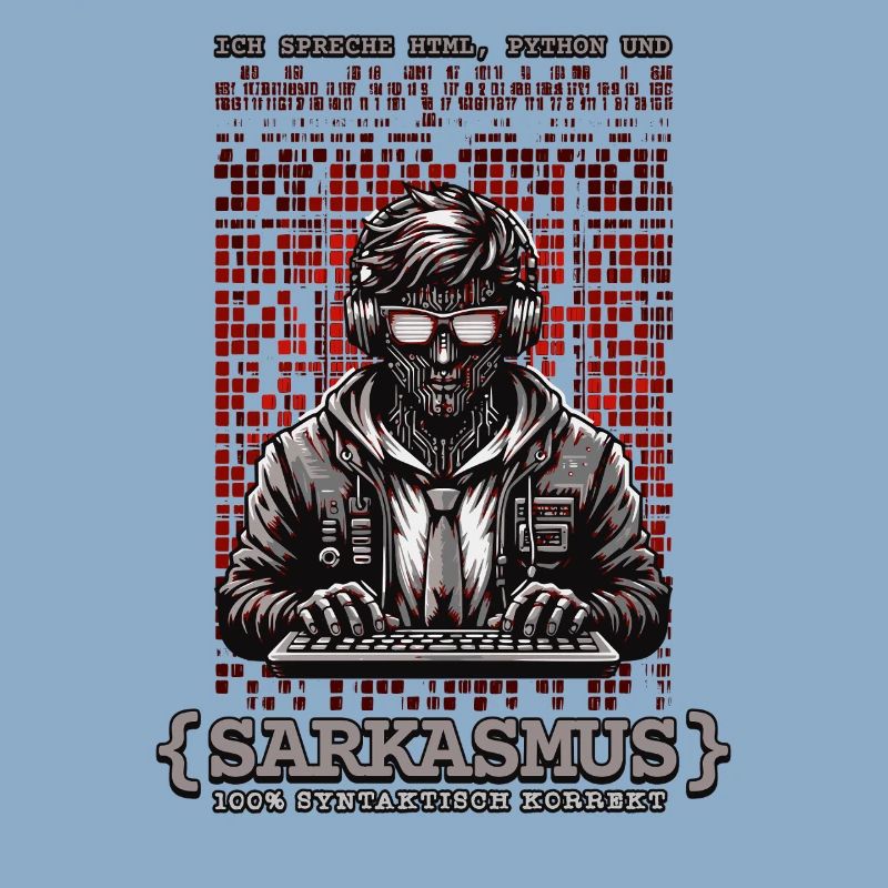 I speak HTML, Python and sarcasm