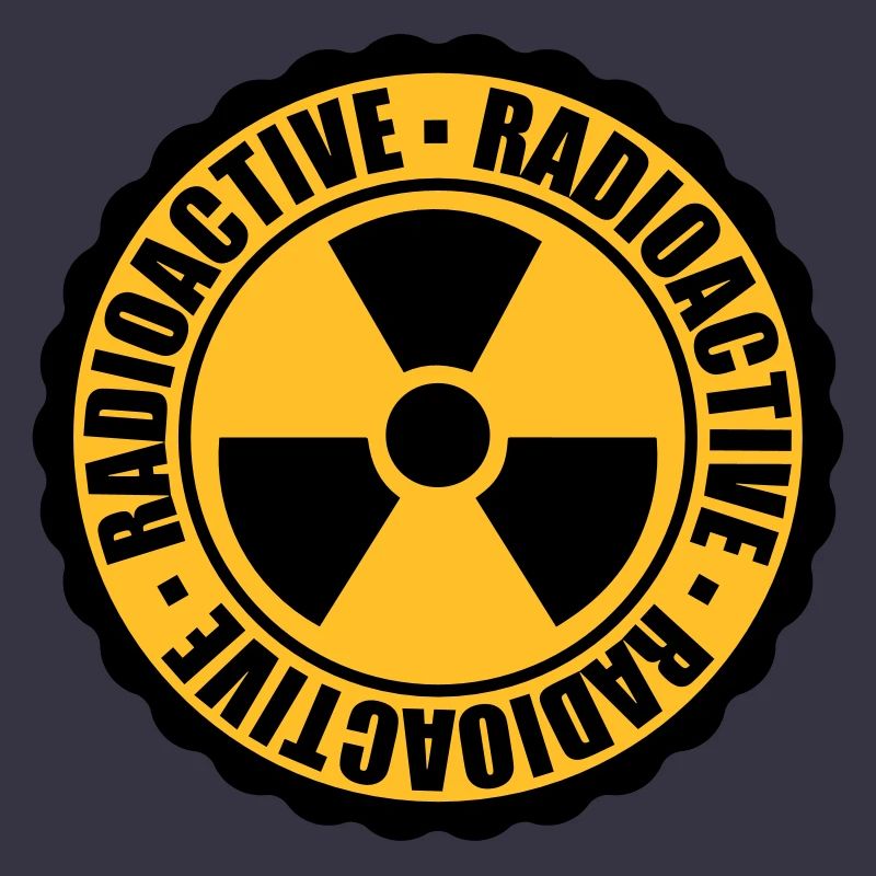 stamp danger caution caution caution atomic bomb