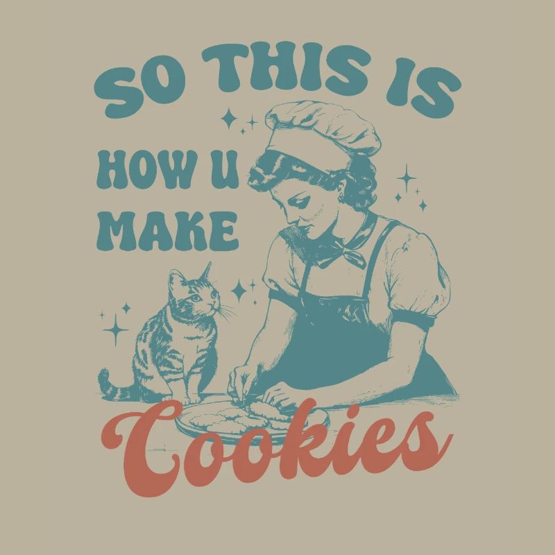 C’est donc comme ça que vous faites des biscuits chat mignon