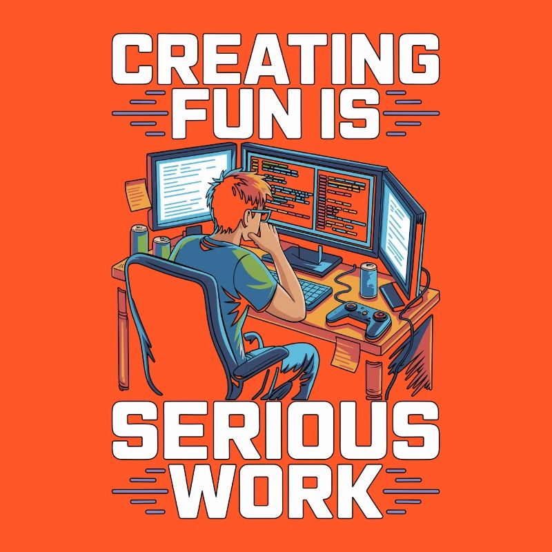Game Developer Creating Fun Is Game Programmer
