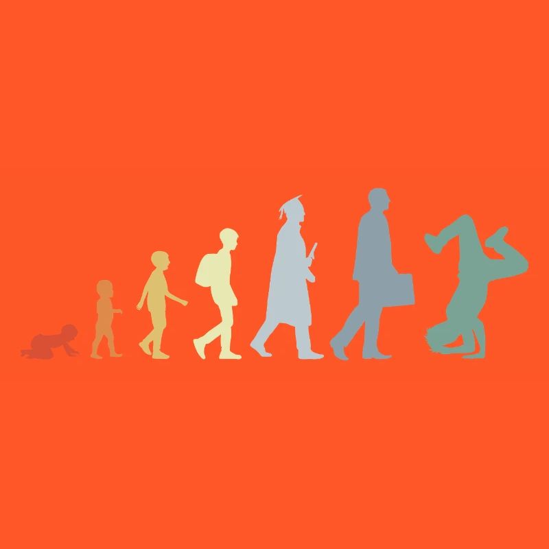 Vintage Breakdancer Evolution
