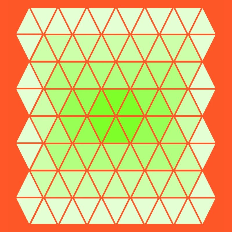 Green Gradient Pattern