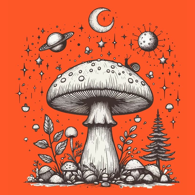 Toadstool Mushroom Psilo