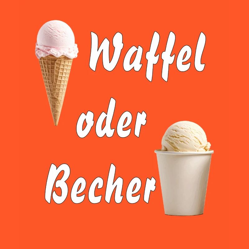 EIS WAFFEL ODER BECHER