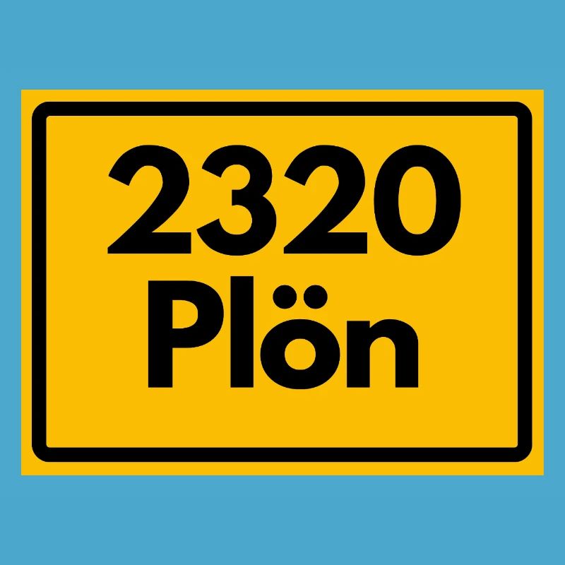 OLD POSTCODE POSTCODE RETRO 2320 PLÖN SEENPARADIES