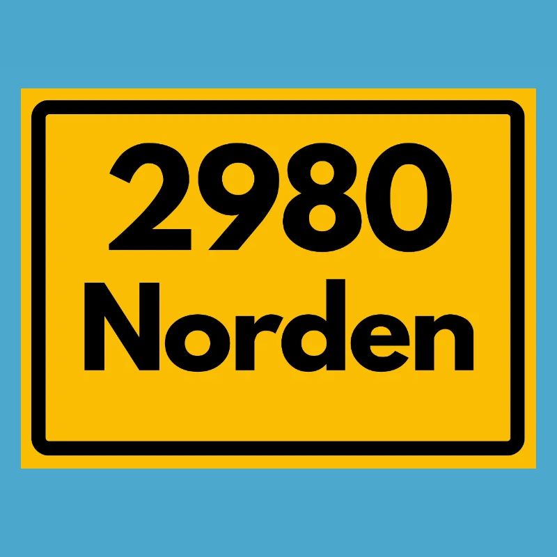 OLD POSTCODE ZIP CODE RETRO 2980 NORTH EAST FRISIA