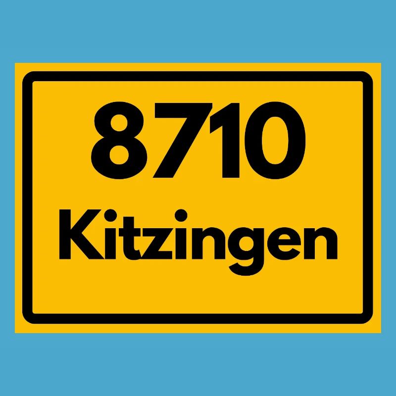 OLD POSTCODE ZIP CODE 8710 KITZINGEN HEIMATSTOLZ