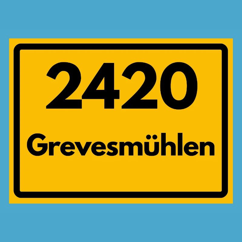 OLD POSTCODE POSTCODE RETRO 2420 GREVESMÜHLEN