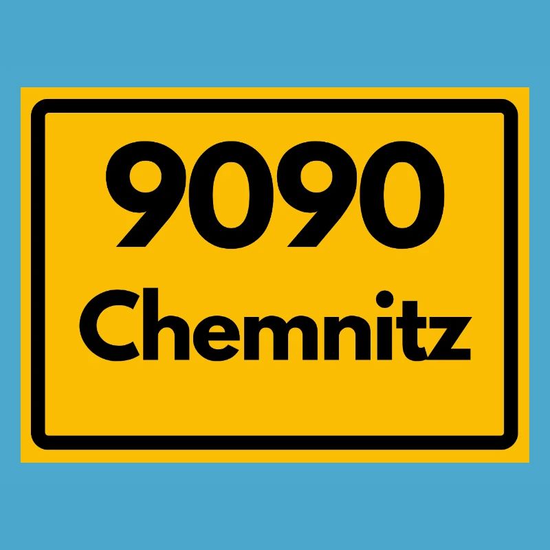 OLD POSTCODE 9090 SAXONY CHEMNITZ POSTAL CODE
