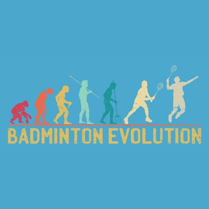 Badminton Evolution Timeline Design
