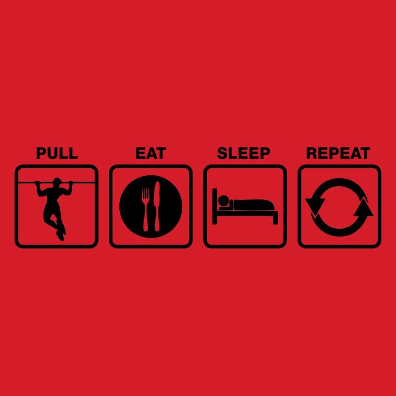 pull eat sleep repeat