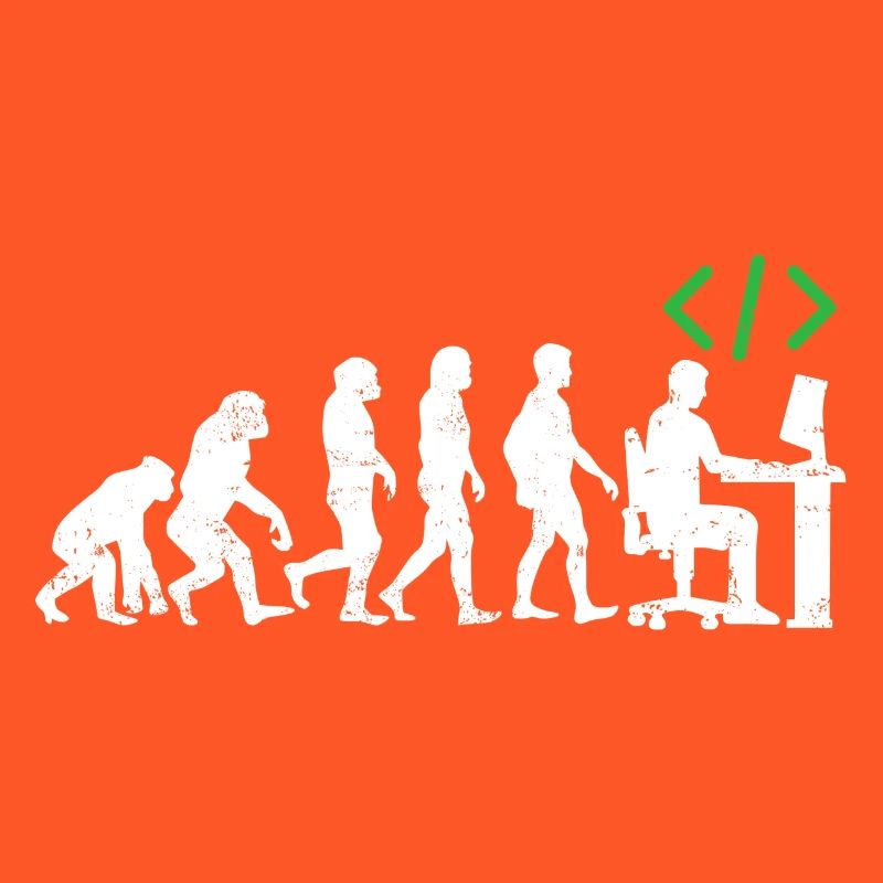 Programmierer Evolution geschenk coder java c++