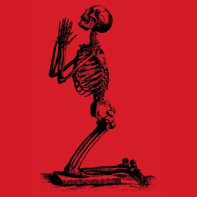 Skeleton Pray