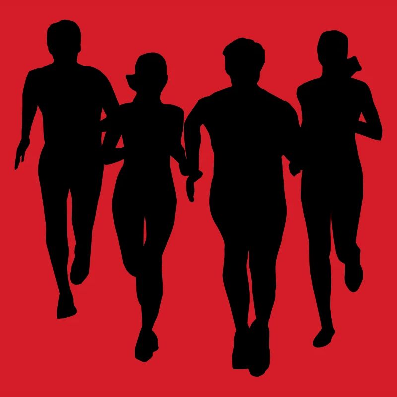 Läufer, laufen - Marathon