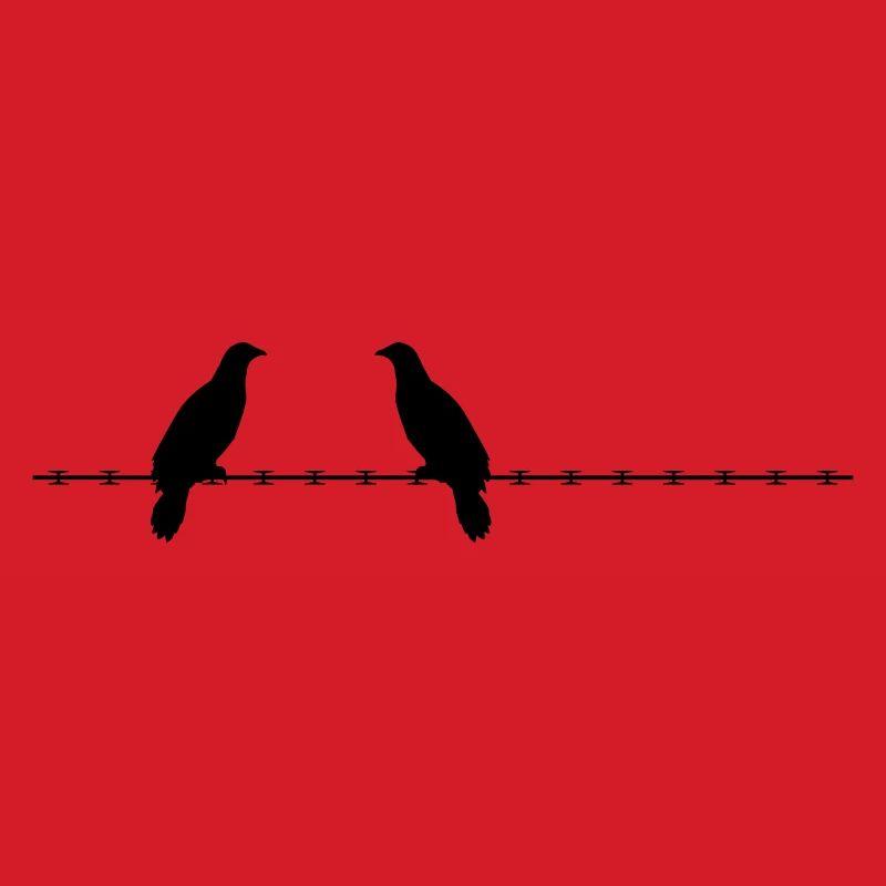 2 deaf pigeons razor barbed security security