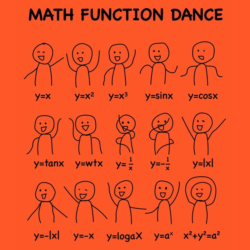 The 'Math Function Dance' (Nerd Shirt)