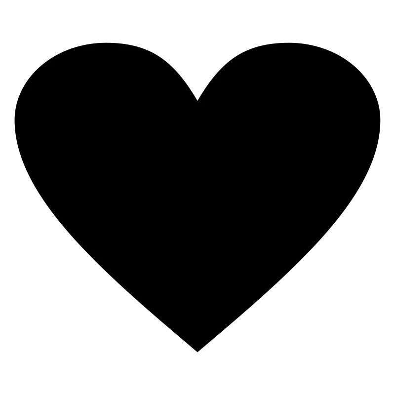 Schwarzes Herz Awesomeelement