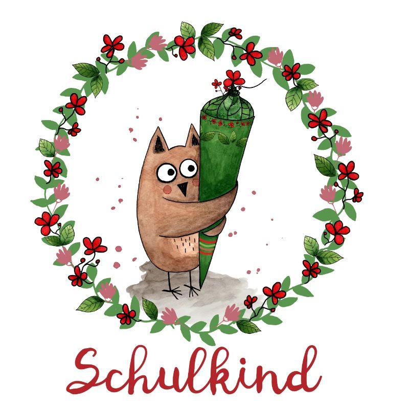 Schulkind Eule