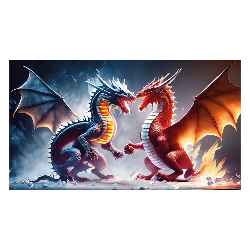 Le combat du feu et de la glace