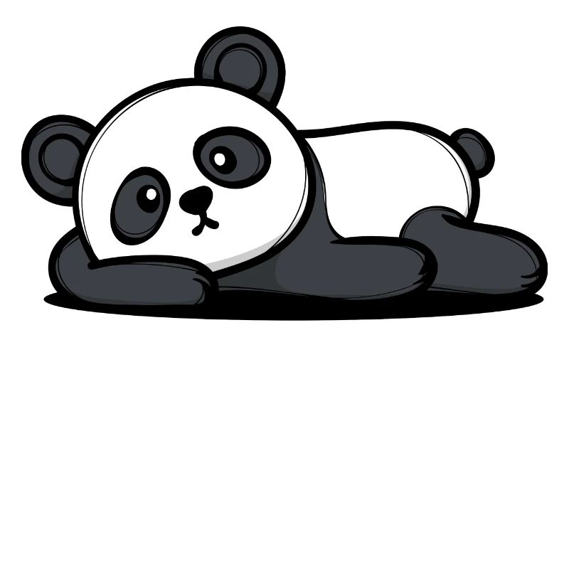 I don't care Statement Panda indifferent