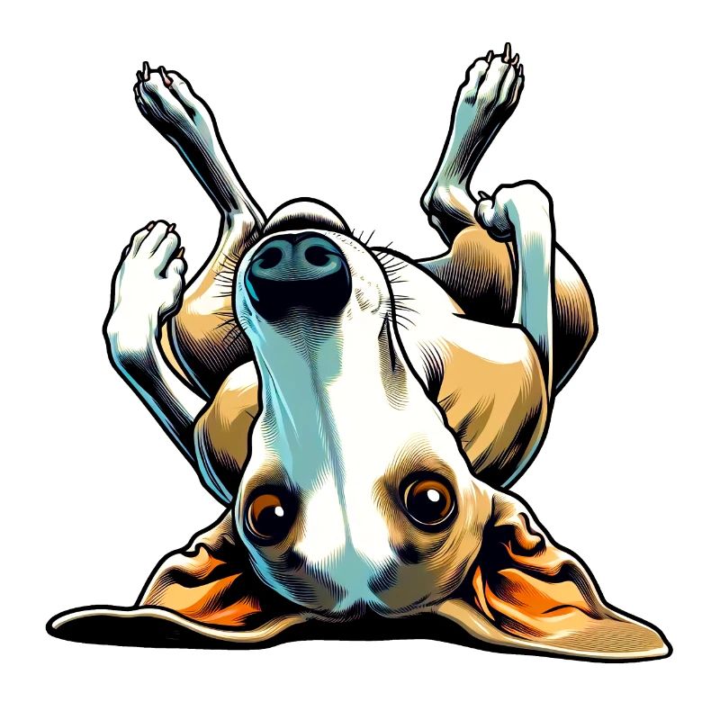 Lévrier à l’envers