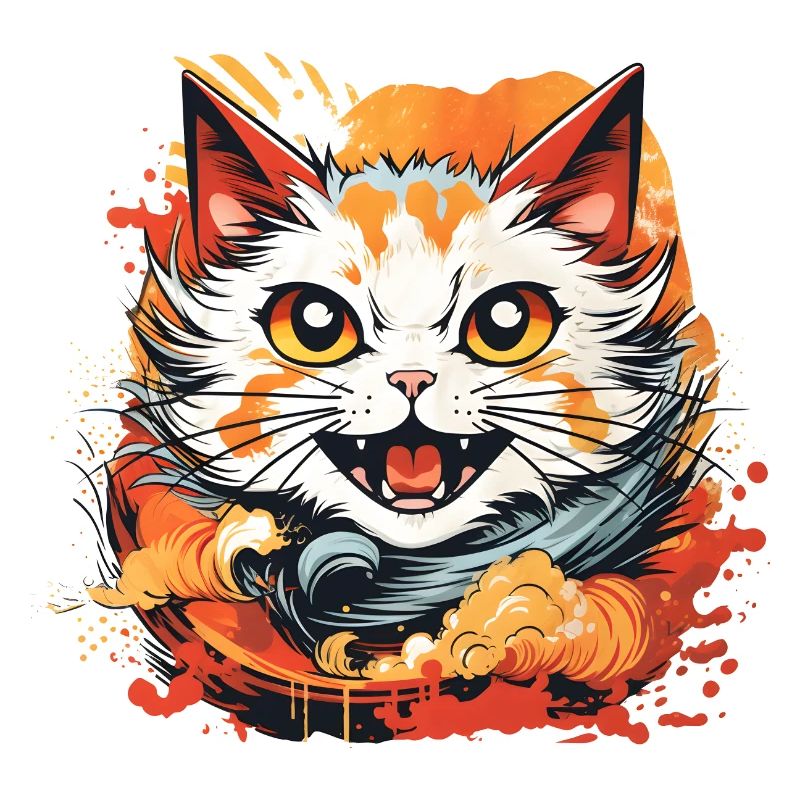 Style d’anime de chat