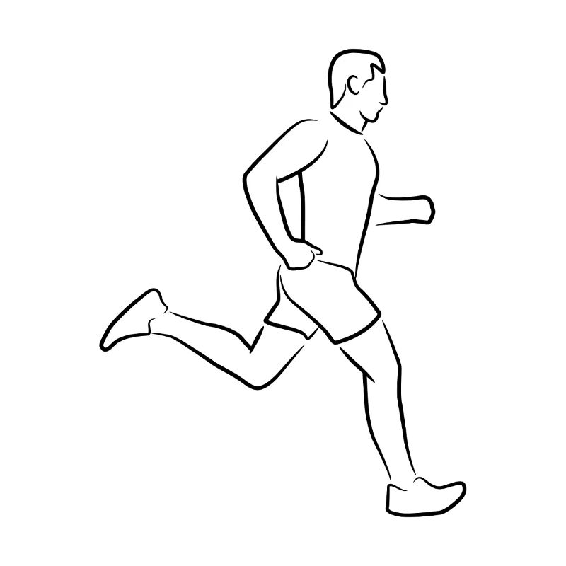 Coureur Garçon