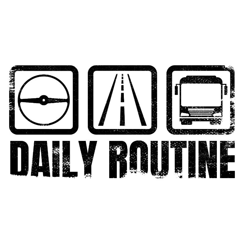 Busfahrer Routine
