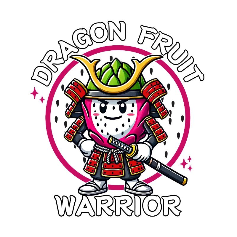 Must-have Dragon Fruit Warrior Samurai