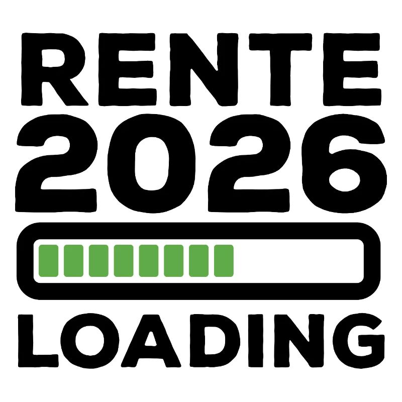 Rente 2026 loading - Ruhestand - Pension