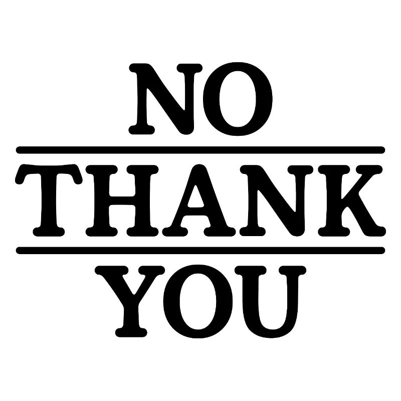 Non merci