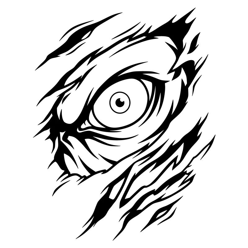 Beast Monster Eye Colors Selectable