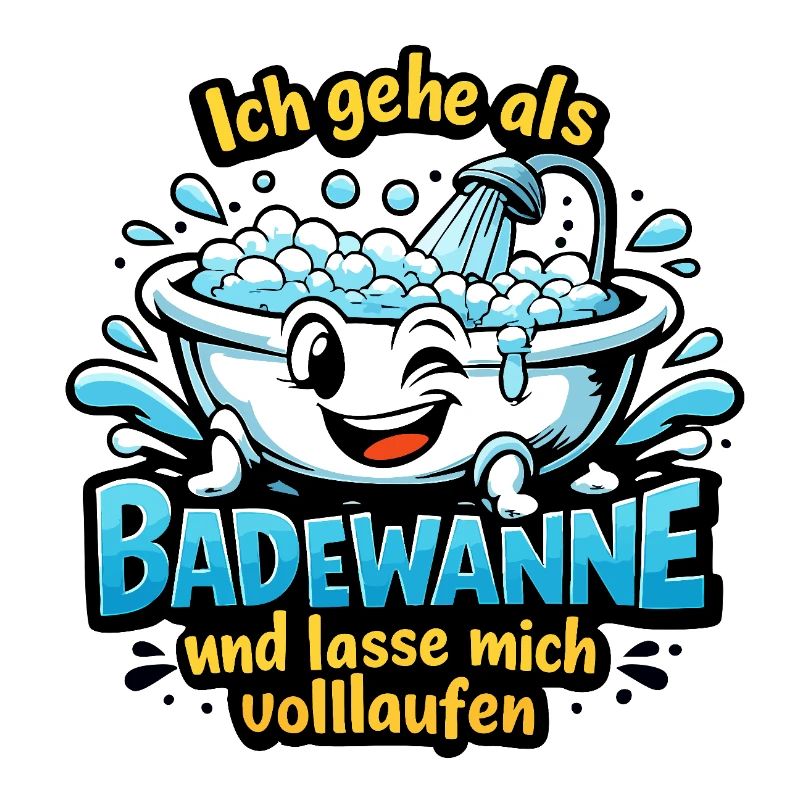 J’y vais en disant de carnaval de baignoire